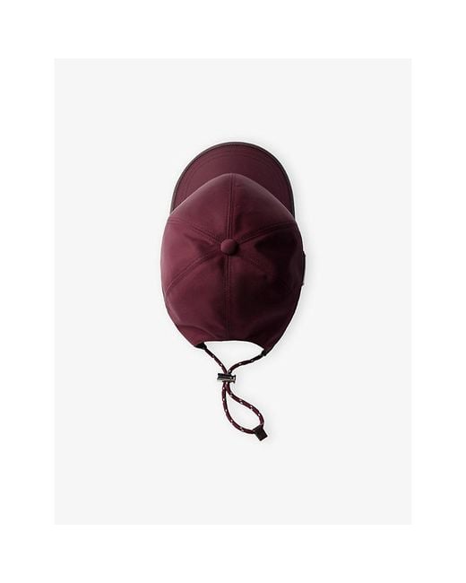 Prada Purple Speedrock Re-Nylon Baseball Cap for men