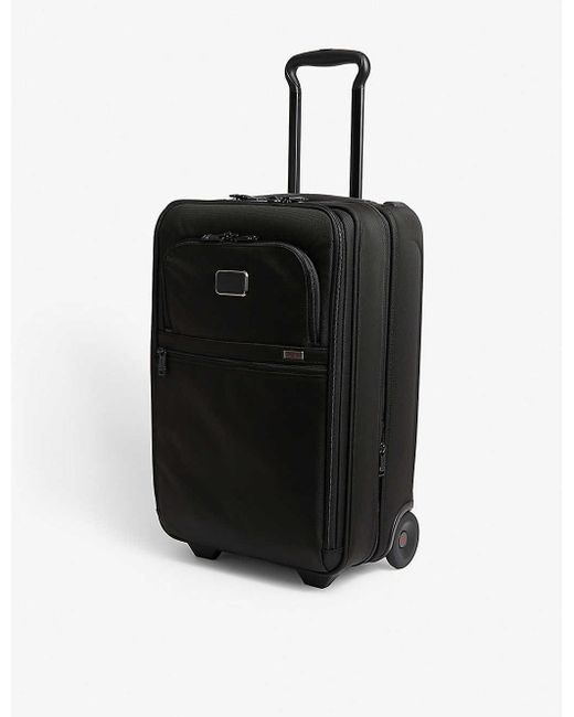 tumi black carry on