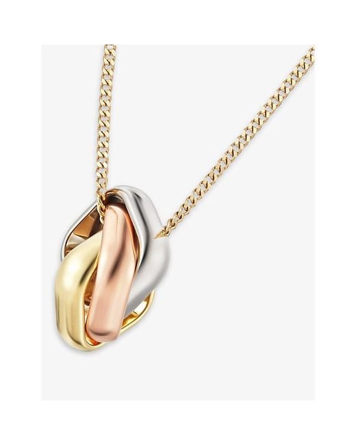 Cartier White Trinity 18Ct, Rose And- Pendant Necklace
