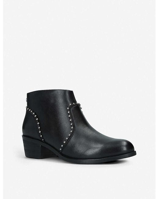 steve madden studded ankle boots