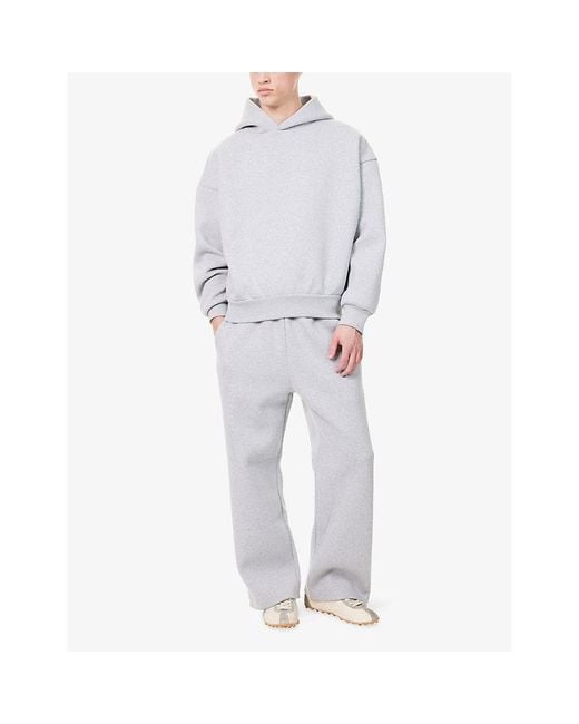 Seventh Gray V2 Stacks Straight-Leg Cotton-Blend Jogging Bottoms for men