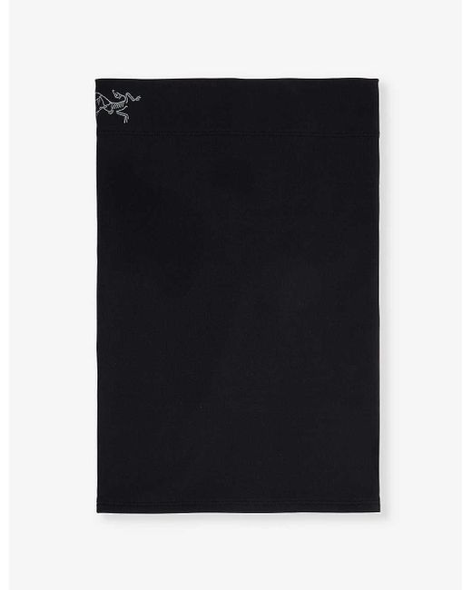 Arc'teryx Black Logo-embroidered Brushed-interior Woven Snood for men