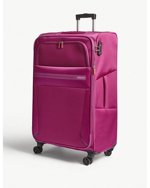 American Tourister Pink Summer Voyager Large Spinner Suitcase 79cm