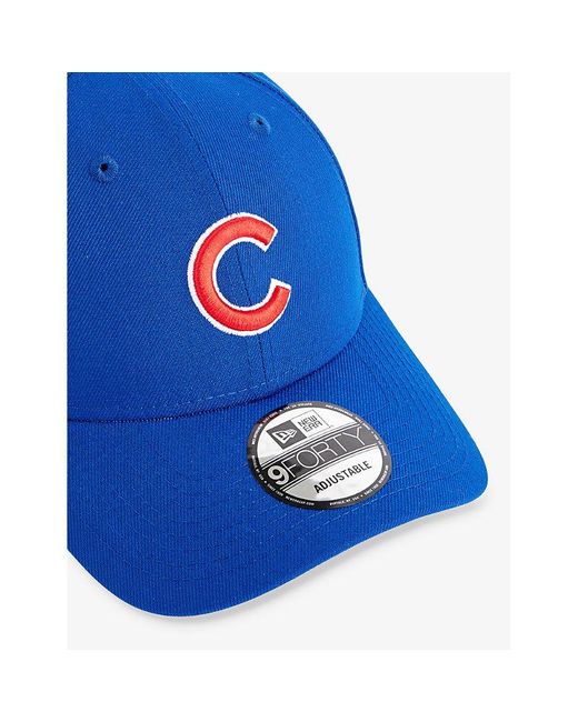 KTZ Blue 9forty Chicago Cubs Woven Cap for men