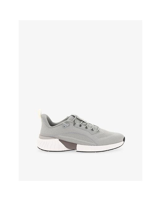Boggi White Endurance Technical Fabric Knitted Trainers for men