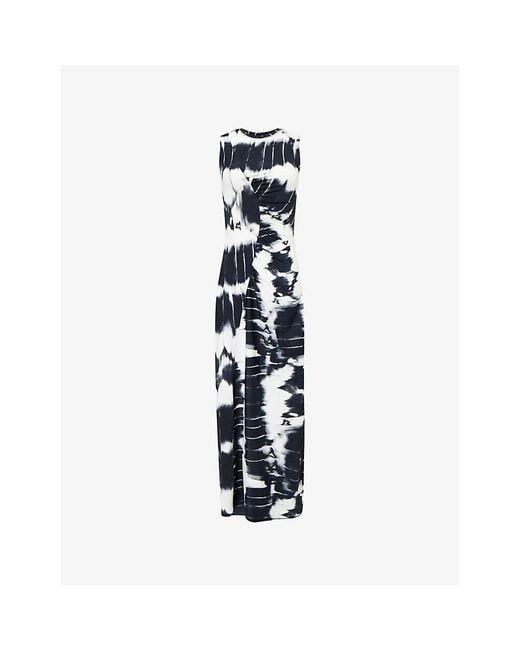 Samsøe & Samsøe Blue Saandreas Maxi Dress