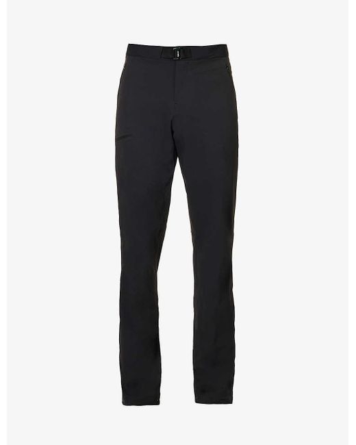 Arc'teryx Black Gamma Logo-embroidered Regular-fit Straight-leg Stretch-woven Trousers Xx for men