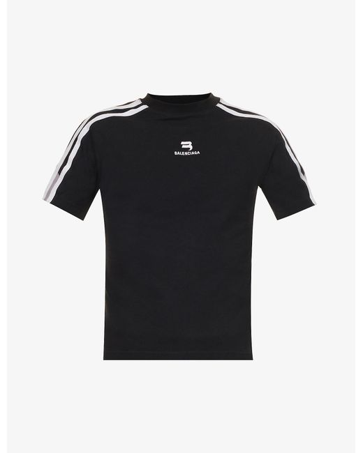 balenciaga black and white shirt