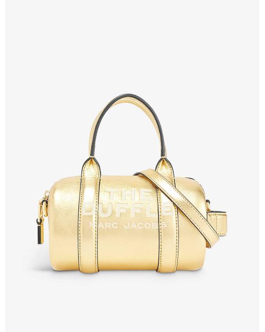Marc Jacobs Natural The Leather Mini Duffle Bag
