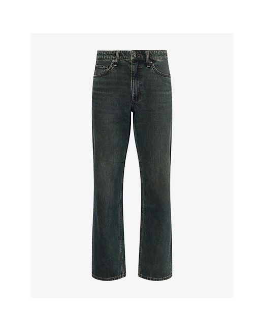 Rag & Bone Gray Infuse Straight-Leg Denim Jeans for men