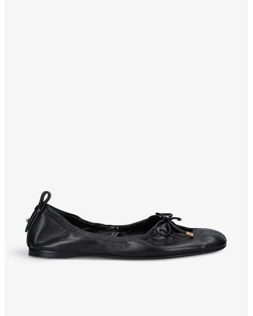 FRAME Black Le Sunset Ballet Flats