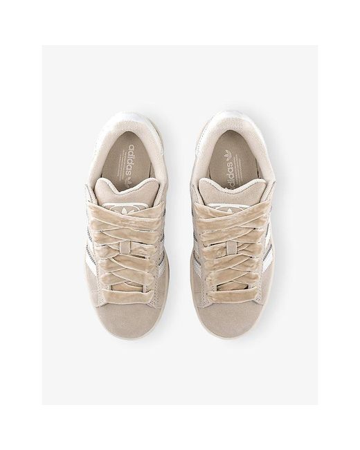 Adidas White Campus 00S Suede Trainers