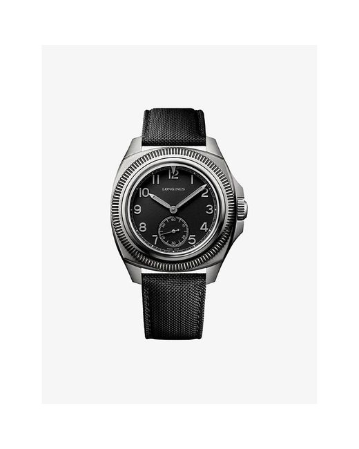 Longines Black L2.838.1.53.2 Pilot Majetek Pioneer Edition Automatic Watch