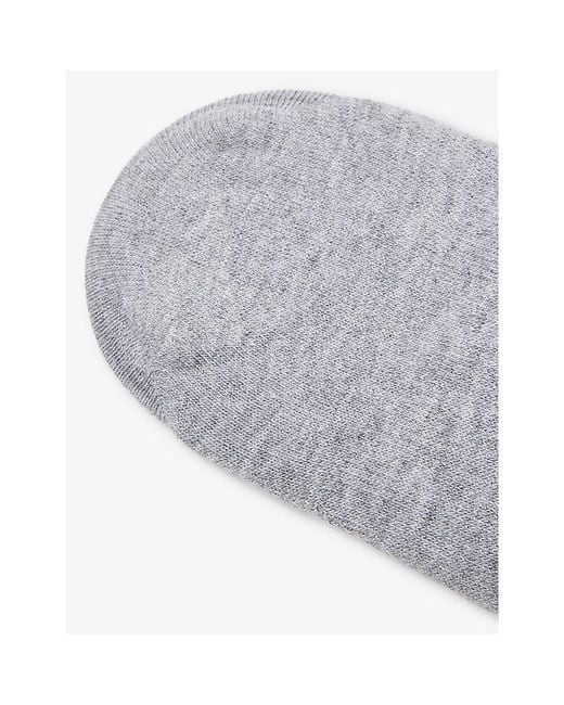Falke Gray Cool Kick Stretch-Woven Socks