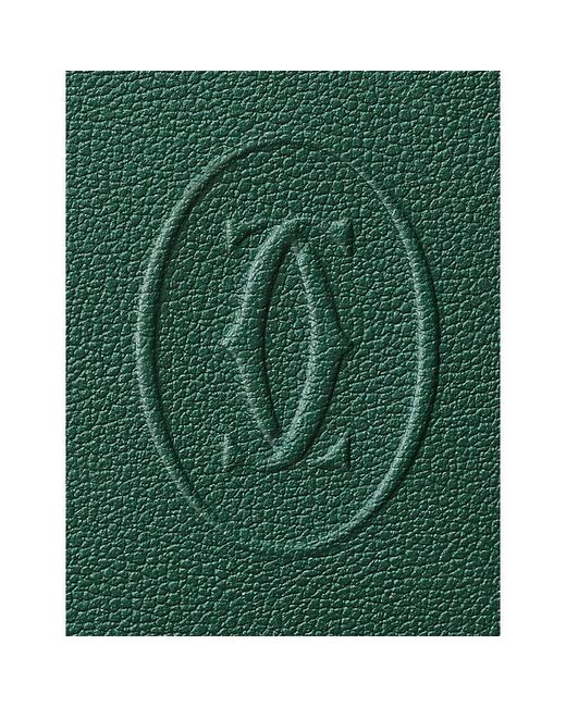 Cartier Green Must De 4Cc Leather Card Holder