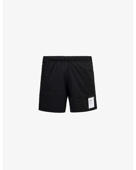 Satisfy Black Peaceshelltm 5' Unlined Shell Shorts for men