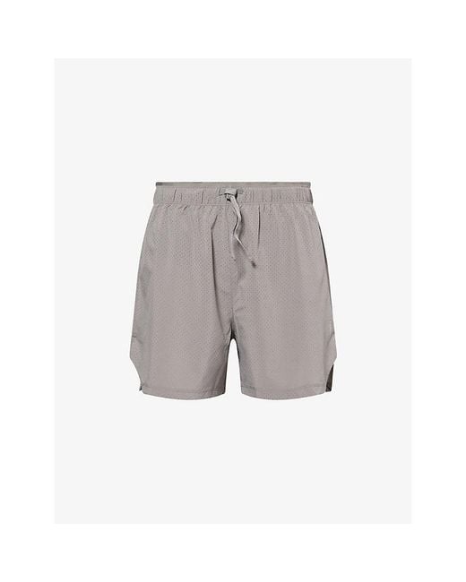 Condition Gray Aero Mid-Rise Stretch-Woven Shorts for men