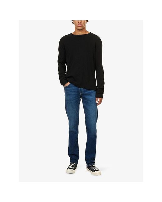 Citizens of Humanity Blue Slim-Fit Straight-Leg Denim Jeans for men