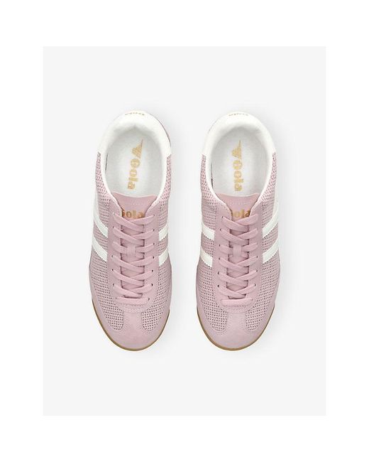 Gola Pink Tornado Zephyr Mesh Trainers