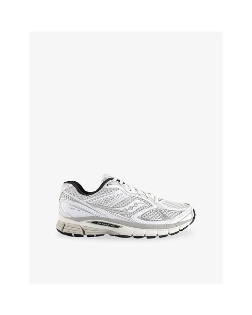 Saucony White Progrid Guide 7 Woven Trainers for men