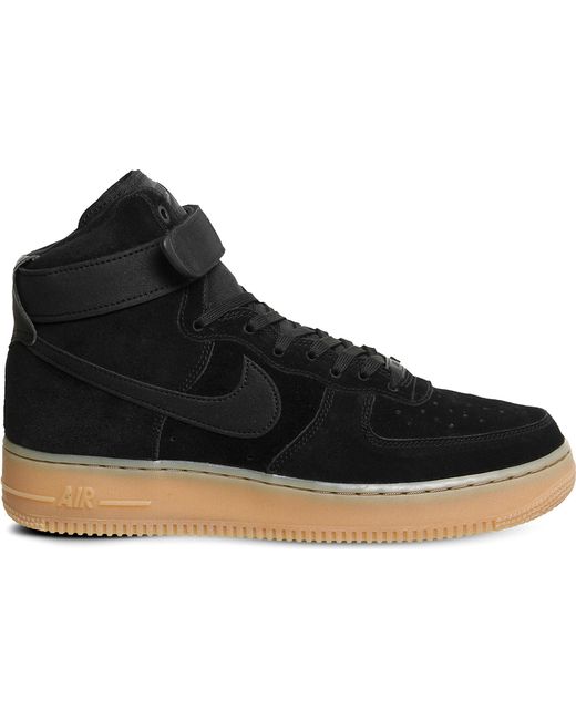 Nike Black Nike Air Force 1 High '07 Lv8 Suede for men