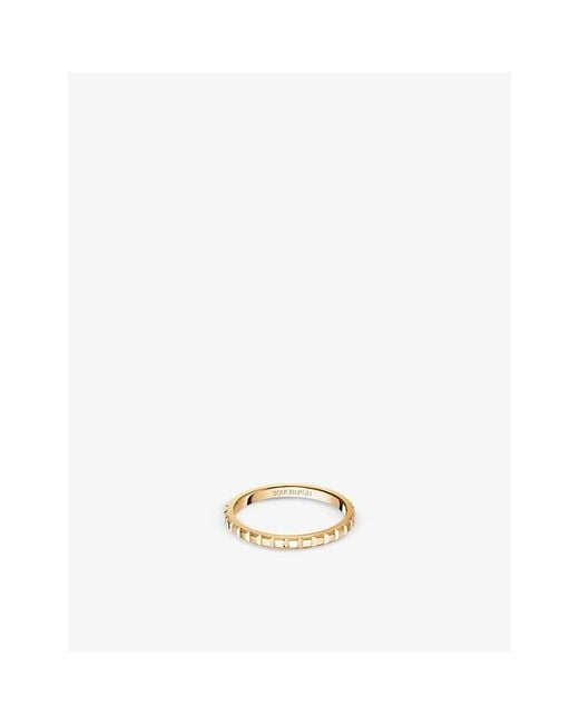 Boucheron Yellow Quatre Clou De Paris 18Ct- Ring for men