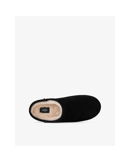 Ugg Black Elea Suede Slippers