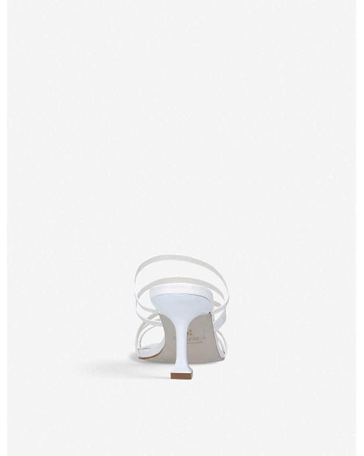 carvela white heels