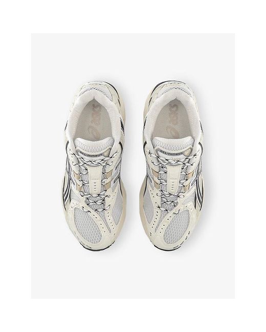 Asics White Gel-Nimbus 10.1 Low-Top Woven Trainers for men