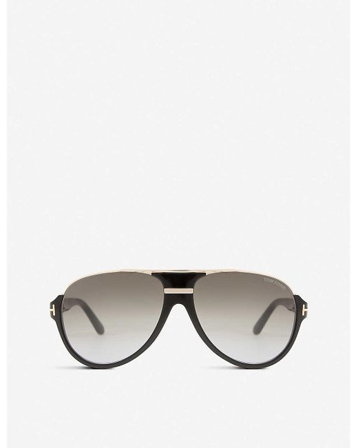 tom ford dimitry vintage aviator sunglasses
