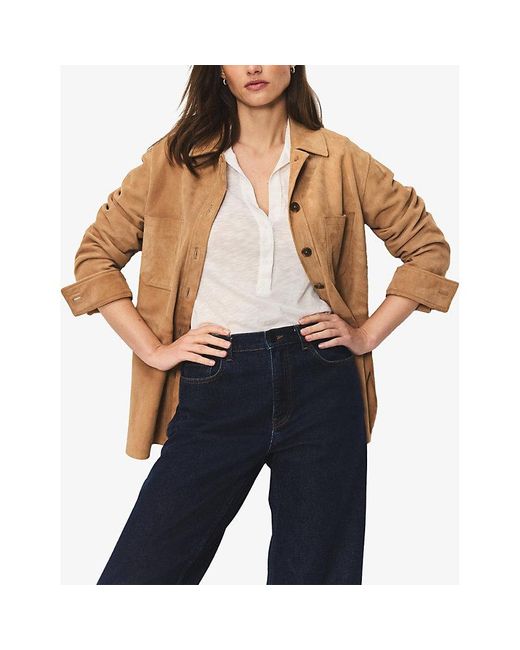 The White Company White Half-Placket Regular-Fit Cotton Shirt