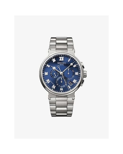 Breguet Blue Marine Automatic Watch 42.3Mm for men