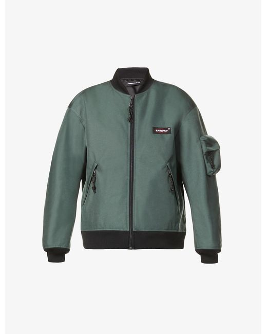 Undercover Multicolor X Eastpak Brand-patch Shell Bomber Jacket for men