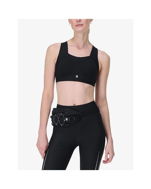Sweaty Betty Black Zero Gravity Running Bra