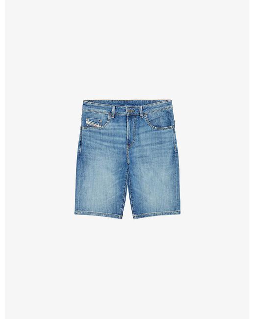 DIESEL Slimfit Stretchdenim Shorts in Blue for Men Lyst