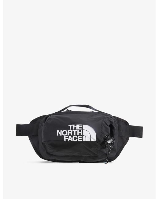 The North Face Black Bozer Brand-print Woven Hip Bag for men