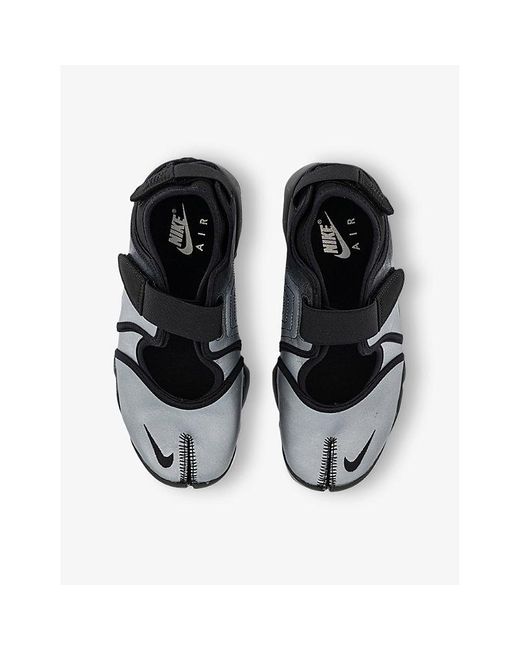Nike Black Air Rift Leather Low-Top Trainers
