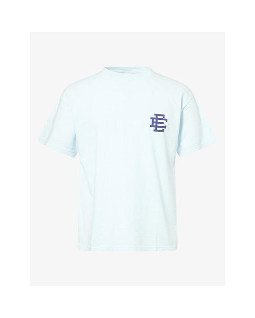 Eric Emanuel Blue Core Heritage Cotton-Jersey T-Shirt for men
