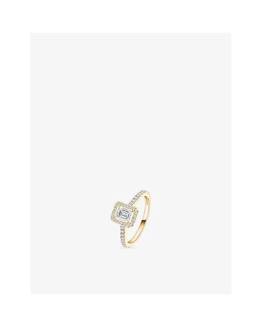 Messika White Joy 0.40Ct 18Ct And 0.75Ct Diamond Ring