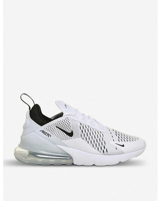 Nike Air Max 270 Low-top Mesh Trainers in White | Lyst