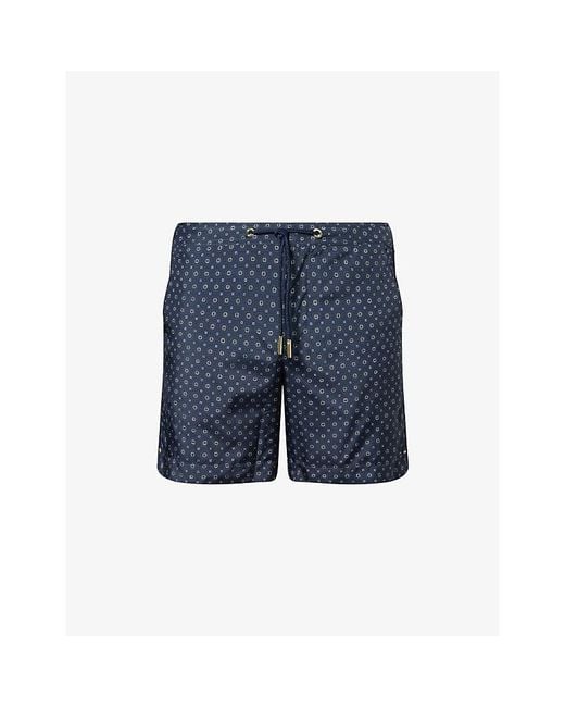 Orlebar Brown Blue Bulldog Solsti Swim Shorts for men