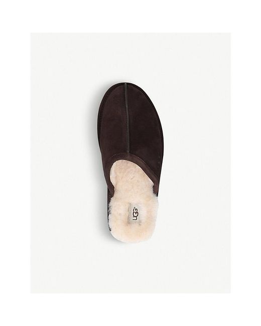 Ugg White Scuff Sheepskin Slippers for men