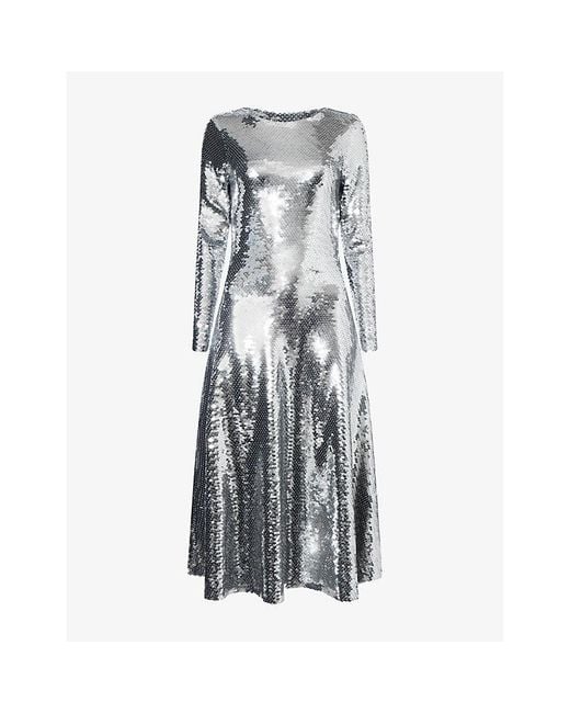 bottega sequin dress Sequin Wedding & Evening Dress Monro Light ivory / Ready-to-Ship / Custom Size
