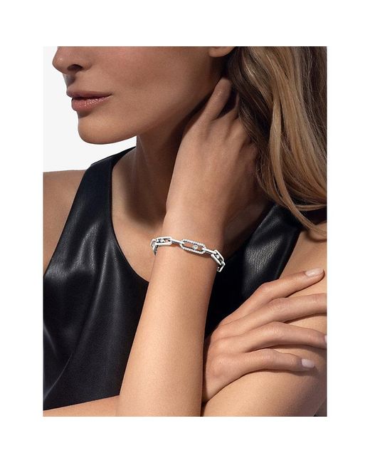 Messika Metallic Move Link 18Ct And 1.03Ct Diamond Bracelet