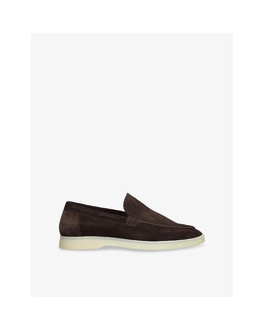 Aurélien Black Yacht Suede Loafers
