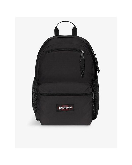 Eastpak Black Morler Powr Logo-print Polyamide Backpack