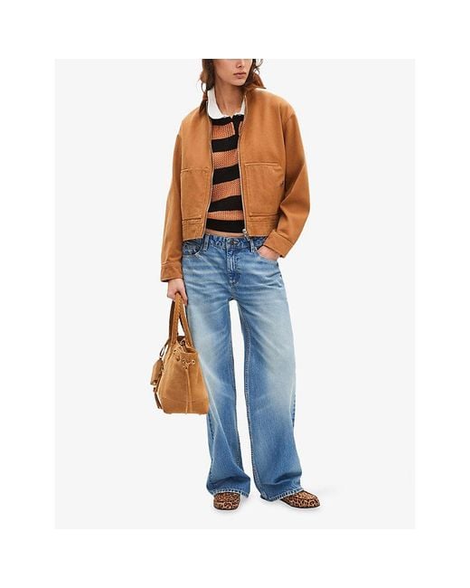 The Kooples Brown Short Jacket