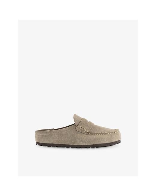 Birkenstock Multicolor Naples Wrapped Suede Clogs