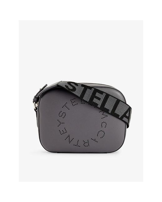 Stella McCartney Black Circle Faux-leather Cross-body Bag