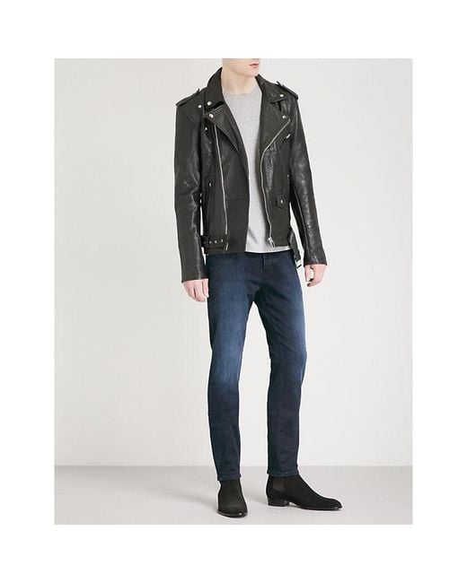 Neuw Blue Iggy Faded Skinny Stretch-Denim Jeans for men